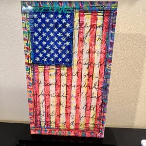 Tim Yanke "Yanke Doodle Pledge of allegiance" statue